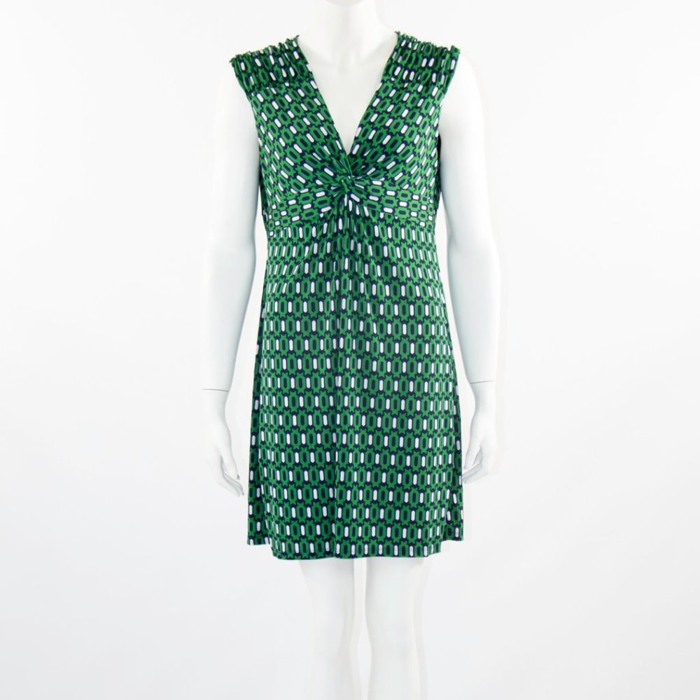 Kiara Print Summer Casual Dress Geometric sz large